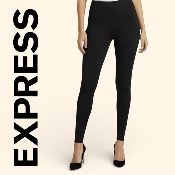 EXPRESS High Waisted Stretch Leggings - Discontinued New With Tags Women’s Large - Picture 7 of 8